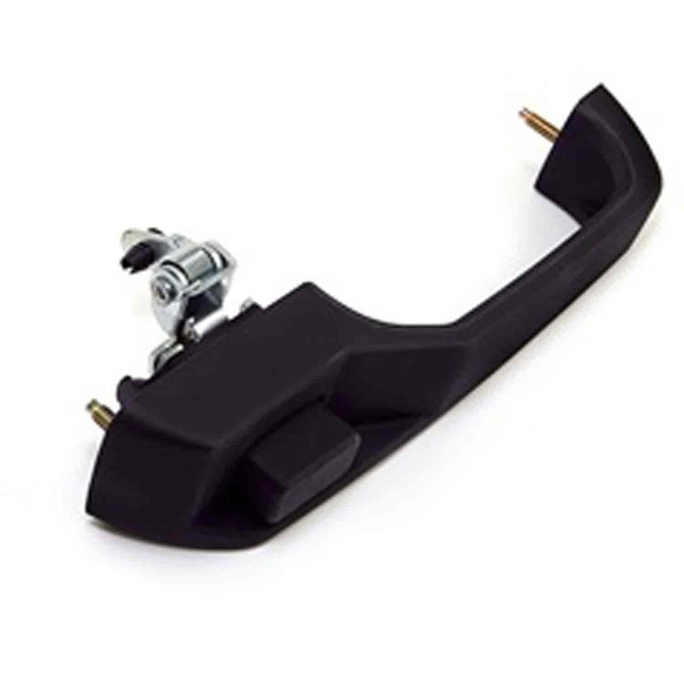 This black door handle from Omix-ADA fits the left rear door on 93-98 Jeep Grand Cherokee ZJ.
