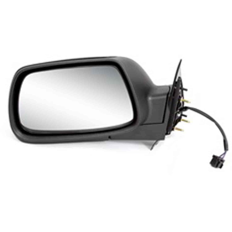 This black folding power door mirror from Omix-ADA fits the left door on 05-10 Jeep Grand Cherokee WK.