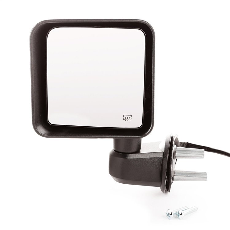 MIRROR POWER HEATED BLACK