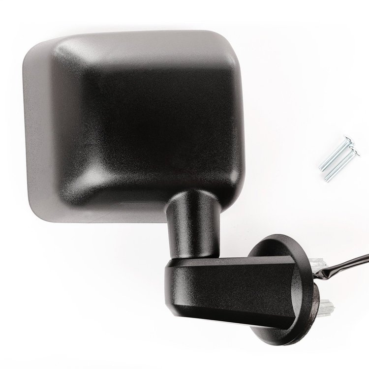 MIRROR POWER HEATED BLACK