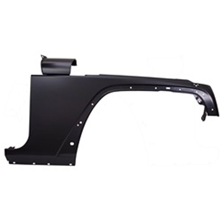 Replacement right front fender from Omix-ADA, Fits 07-16 Jeep 2-door and 4-door Wrangler