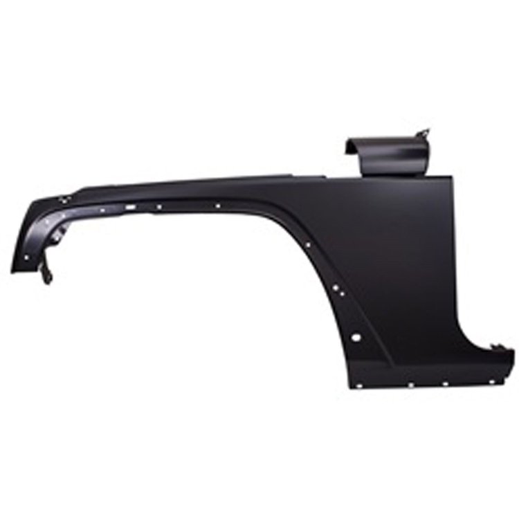 Replacement left front fender from Omix-ADA, Fits 07-16 Jeep 2-door and 4-door Wrangler JK
