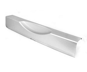 Rear Bumper Cover Silver