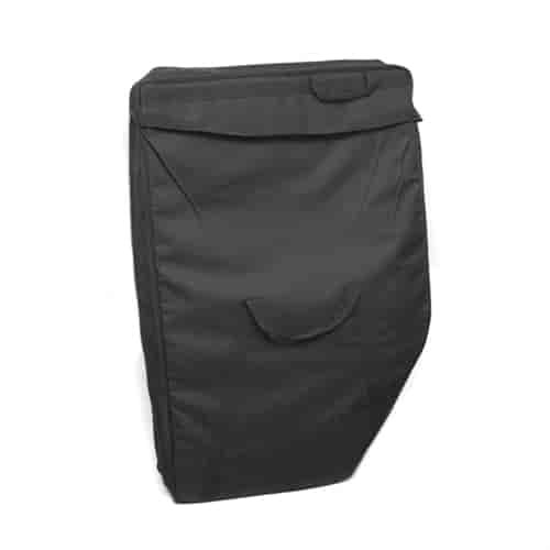 This pair of door storage bags from Rugged Ridge hold the rear doors on 07-14 Jeep Wrangler Unlimited.
