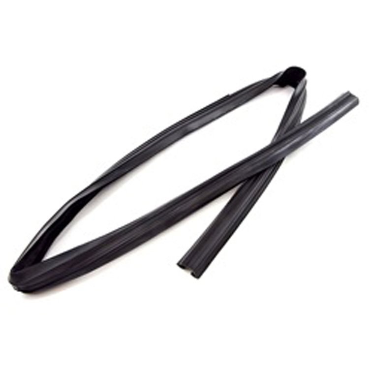 Replacement glass run seal from Omix-ADA, Fits passenger front door on 84-96 Jeep 4-door XJ Cherokee