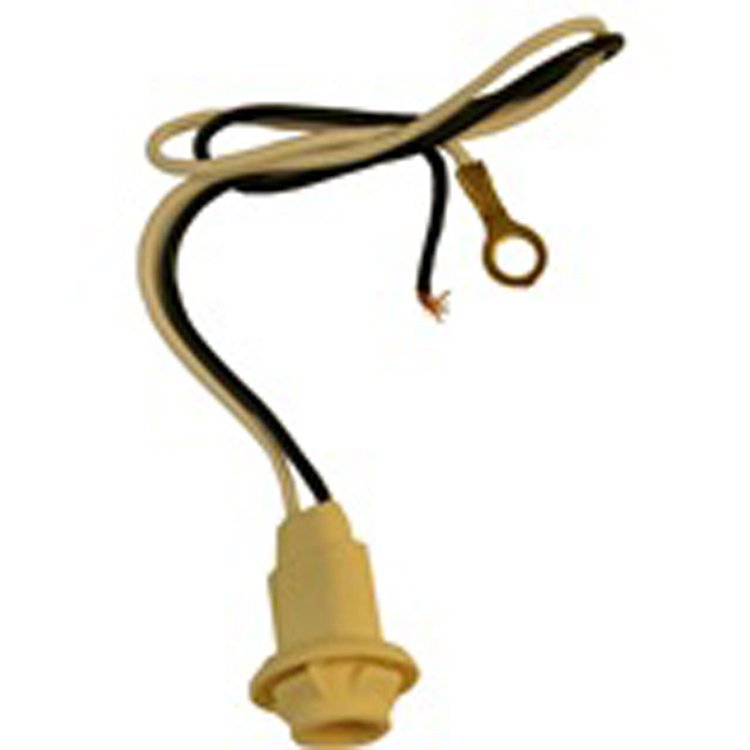 Replacement side marker light socket assembly, Fits front or rear on left or right sides