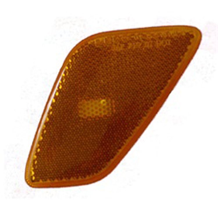 Front Side Marker Light, Amber Left/Driver Side for 1997-2006 Jeep TJ Wrangler and 2004-2006 Jeep LJ Wrangler