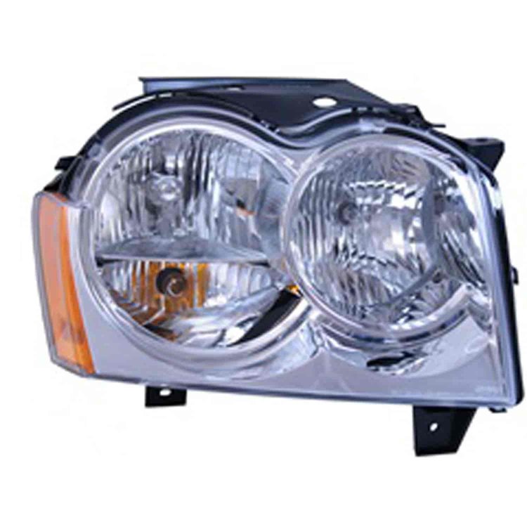 Replacement headlight assembly from Omix-ADA, Fits right side on 05-07 Jeep Grand Cherokee WK