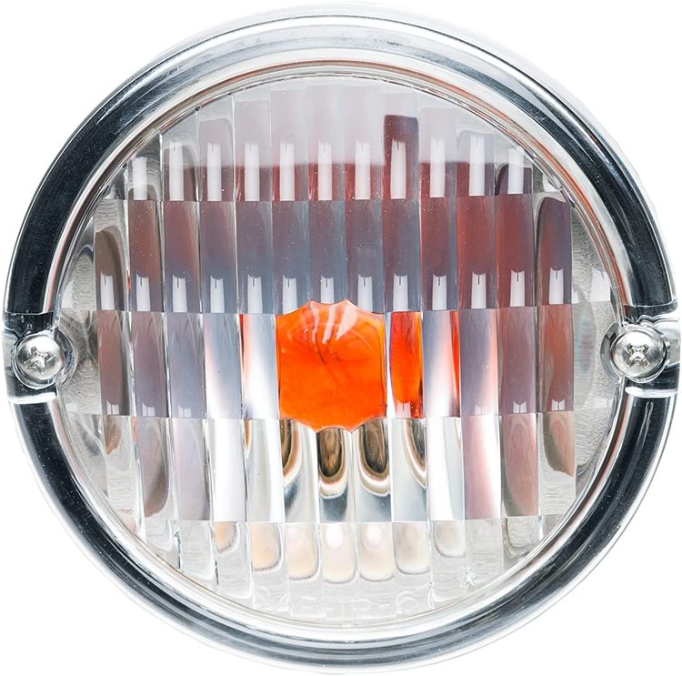 Parking/Turn Signal Light Assembly for Select 1976-1986 Jeep Models CJ5 76-86 Jeep CJ7 and 81-86 Jeep CJ8 Scrambler.