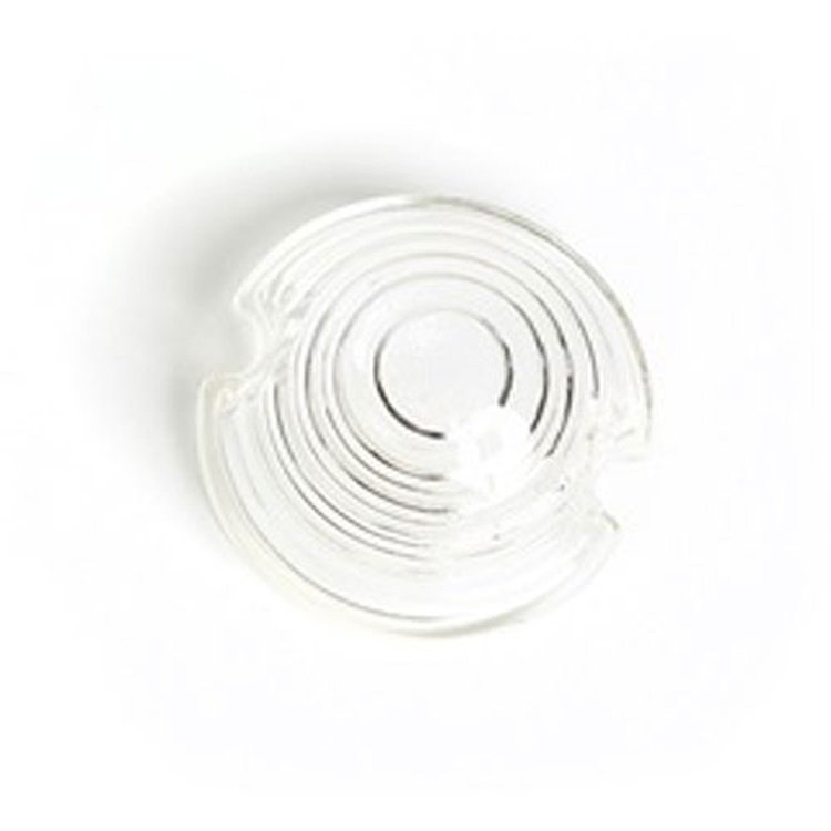 This clear glass parking lamp lens from Omix-ADA fits 50-64 Willys Jeepsters station wagons and pickups.