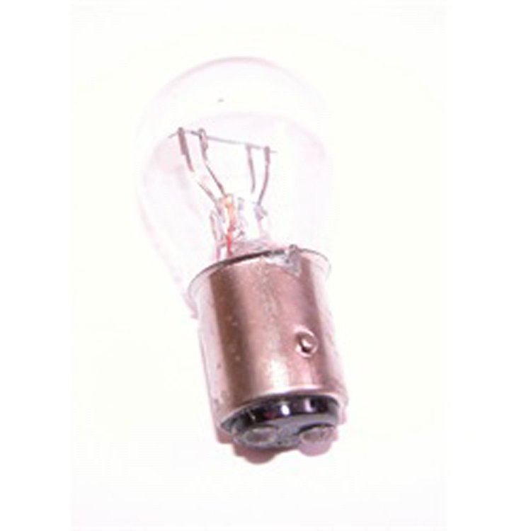 Clear replacement tail light bulb from Omix-ADA, Fits 76-06 Jeep CJ and Wrangler
