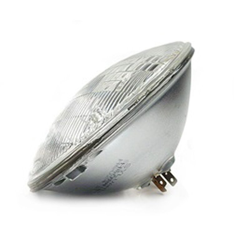 Replacement halogen headlight from Omix-ADA, Fits 65-86 Jeep CJ and 97-06 Wrangler