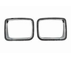 Replacement Headlight Bezel Chrome Trim