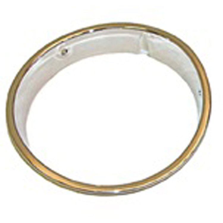 Chrome replacement headlight bezel from Omix-ADA, Fits right side on 97-06 Jeep Wrangler