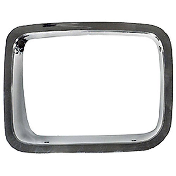 Chrome Headlight Bezel 1987-95 Jeep Wrangler YJ