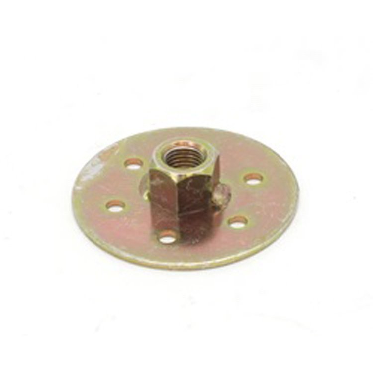 This seat belt mounting round from Rugged Ridge allows you to floor mount lap belts. 7/16 inch x 20