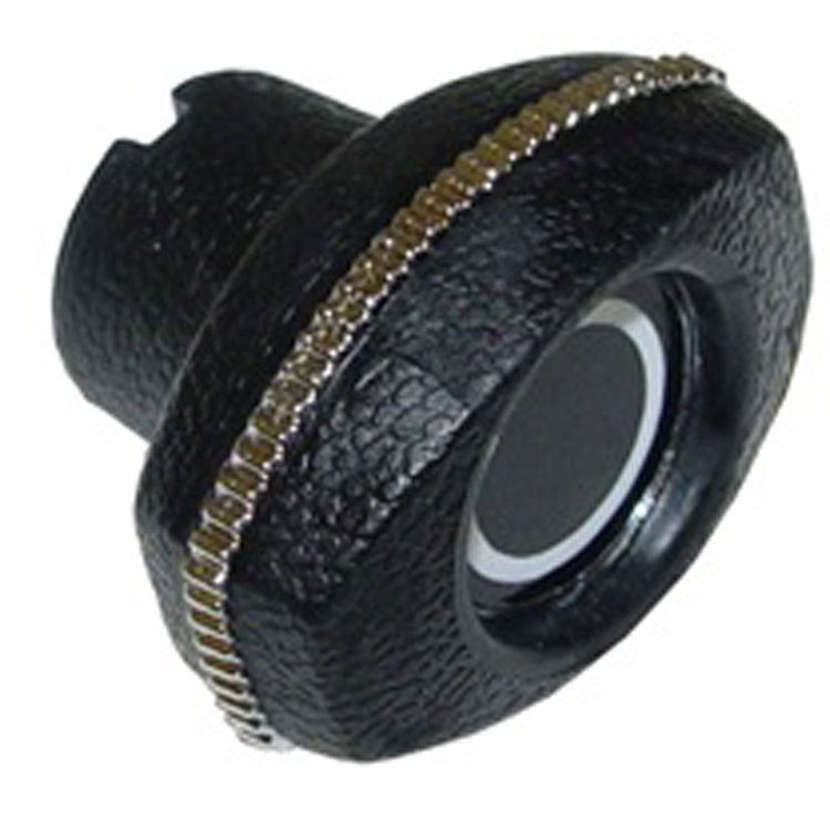 This switch knob from Rugged Ridge fits 76-83 Jeep CJ5 76-86 CJ7 and 81-86 CJ8. Sold individually.