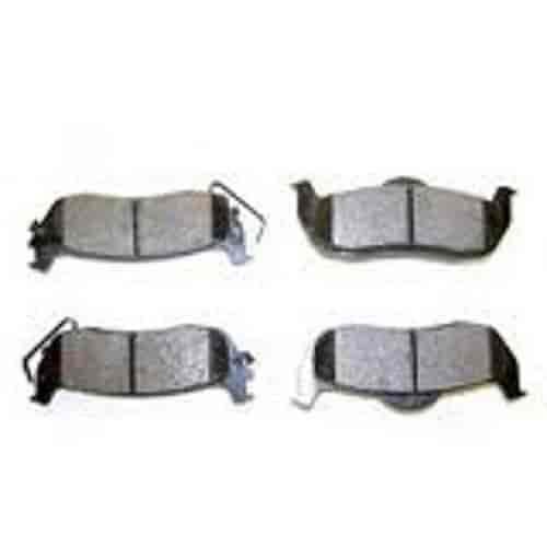 Disc Brake Pads Rear Semi-Metallic 05-10 Jeep Grand Cherokee WK 06-09 Jeep Commander