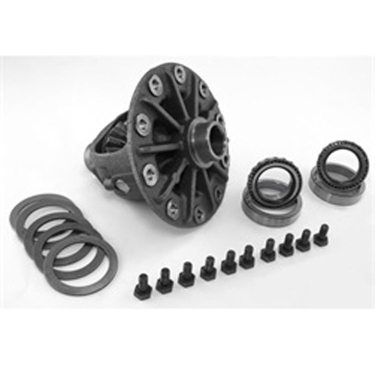 This rear Dana 44 differential carrier assembly from Omix-ADA fits 96-98 ZJ Grand Cherokees and 99-04 WJ Grand Cherokees.