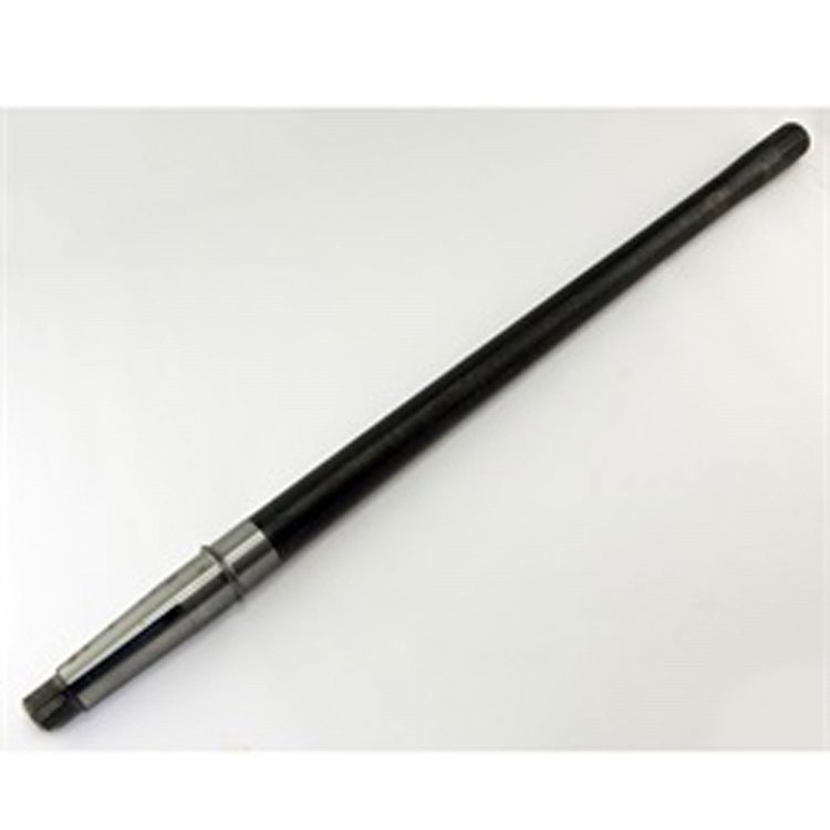 This 29 5/8 inch 19-spline tapered left rear Dana 44 axle shaft from Omix-ADA fits 48-69 Willys & Jeep CJ models.