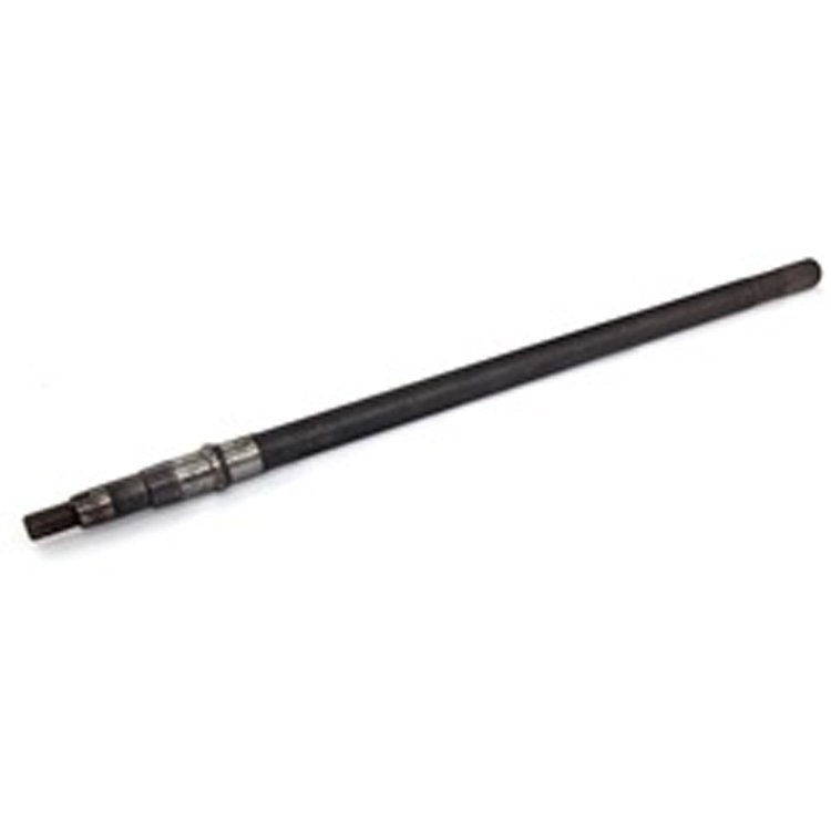 This AMC 20 left rear axle shaft from Omix-ADA fits 76-86 Jeep CJ models with a Quadratrac transfer case. 33.5 inches long.