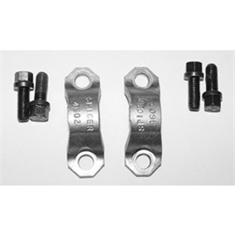 Yoke Strap/Bolt Kit for d30 w/d300 81-83 CJ 81-86 CJ7 81-86 CJ8 for rear D35/44 AMC20 d300 87-10 YJ/