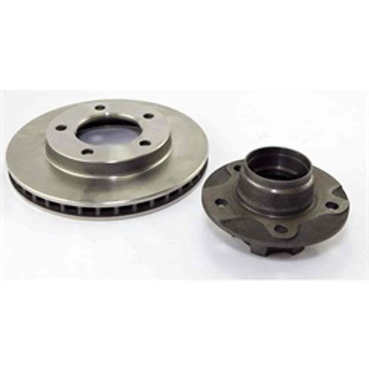 Disc Brake Rotor and Hub Assembly Front For 2-Bolt Calipers with 6 Bolt Hub 78-81 Jeep CJ5 CJ7 and 81 CJ8 Scrambler