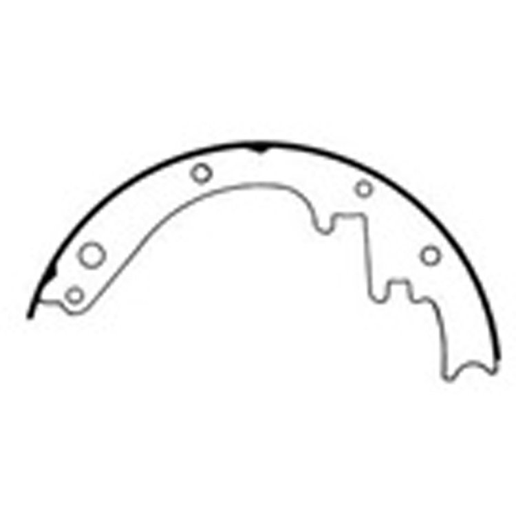Brake Shoes Front or Rear 11 inch x 2 inch 1972-1974 CJ5 1972-1974 CJ6