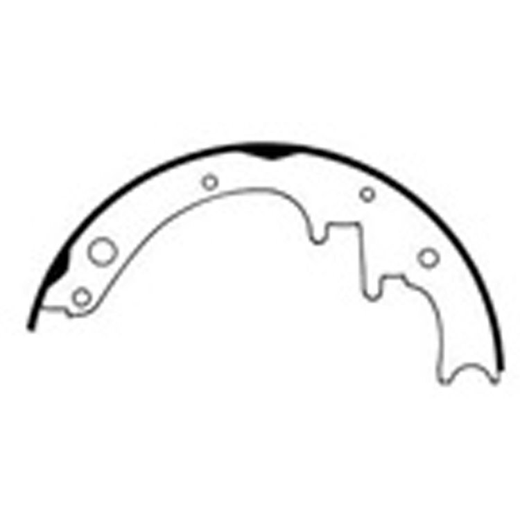 Brake Shoes Rear 10x2 inch 78-86 Jeep CJ5 CJ7 CJ8 Scrambler 10x1-3/4 inch with Dana 35 84-89 Jeep Ch