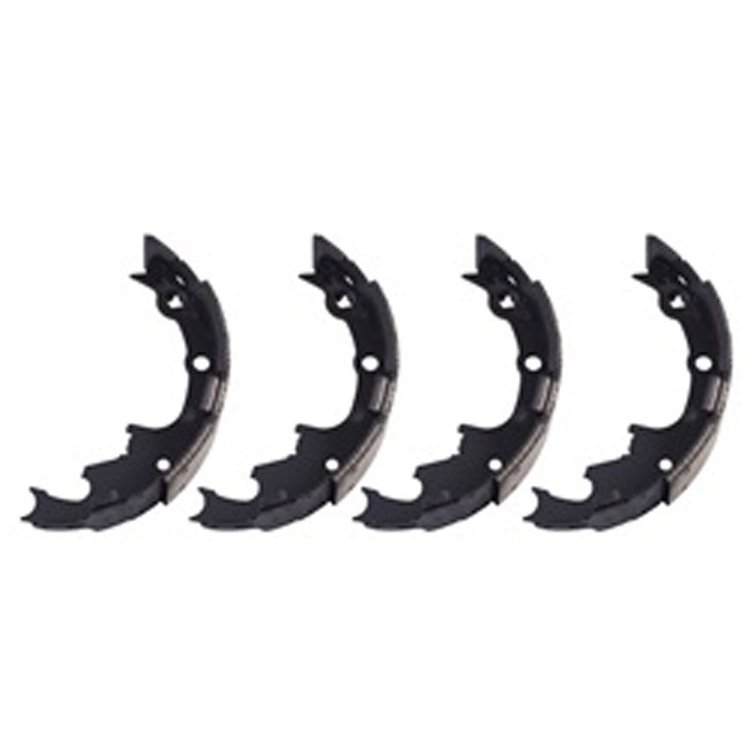 This pair of replacement 9 inch rear brake shoes from Omix-ADA fits 90-99 Jeep Cherokee XJ 90-99 Jee