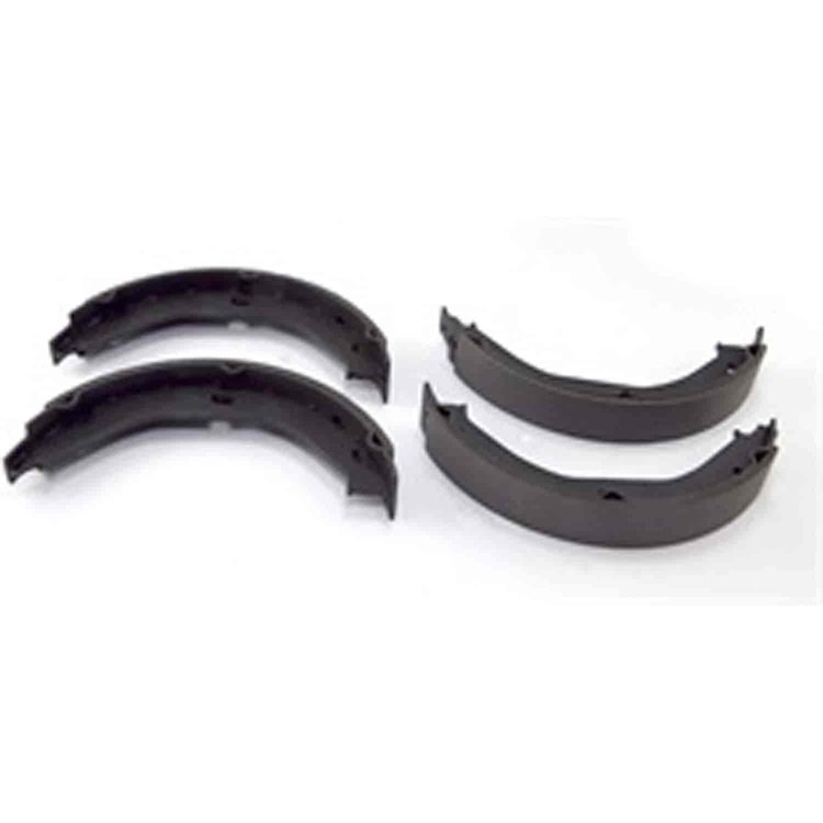 This set of rear drum brake shoes from Omix-ADA fits 07-12 2WD Jeep Compass and Patriots.
