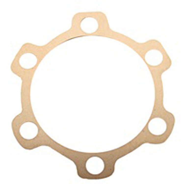 This axle flange gasket for Dana 25 and Dana 27 front axles that have 6-bolt hubs . Also for Dana 25 full floating rear axles