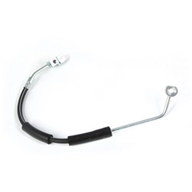 This left front brake hose from Omix-ADA fits 02-07 Jeep Libertys.