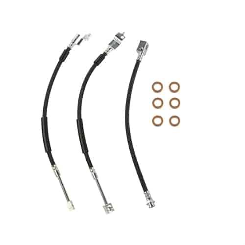 BRAKE HOSE KIT 87-89 JEEP