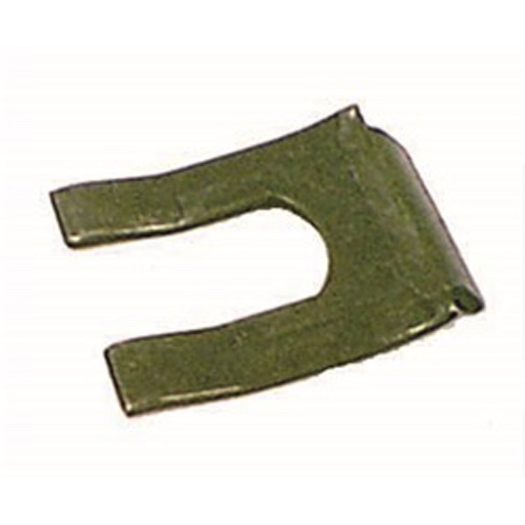 This brake hose retainer clip fits Jeep 76-86 CJ5 CJ7 81-86 CJ8 74-91 Jeep SJ Cherokees and Grand Wagoneers. Sold individually.