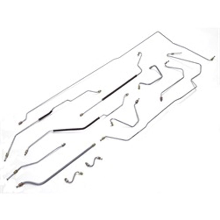 Full Brake Line Set 12 Pieces With Drums 1967-1968 CJ5