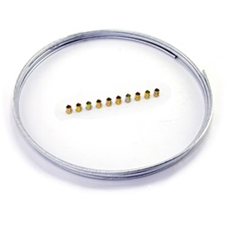 Universal Fuel Line 25 Coil 5/16 inch X .028 inch With 10 Fittings