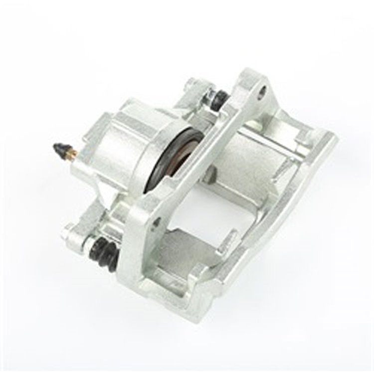 This left front disc brake caliper from Omix-ADA fits 08-12 Jeep Libertys and 07-16 Wranglers.