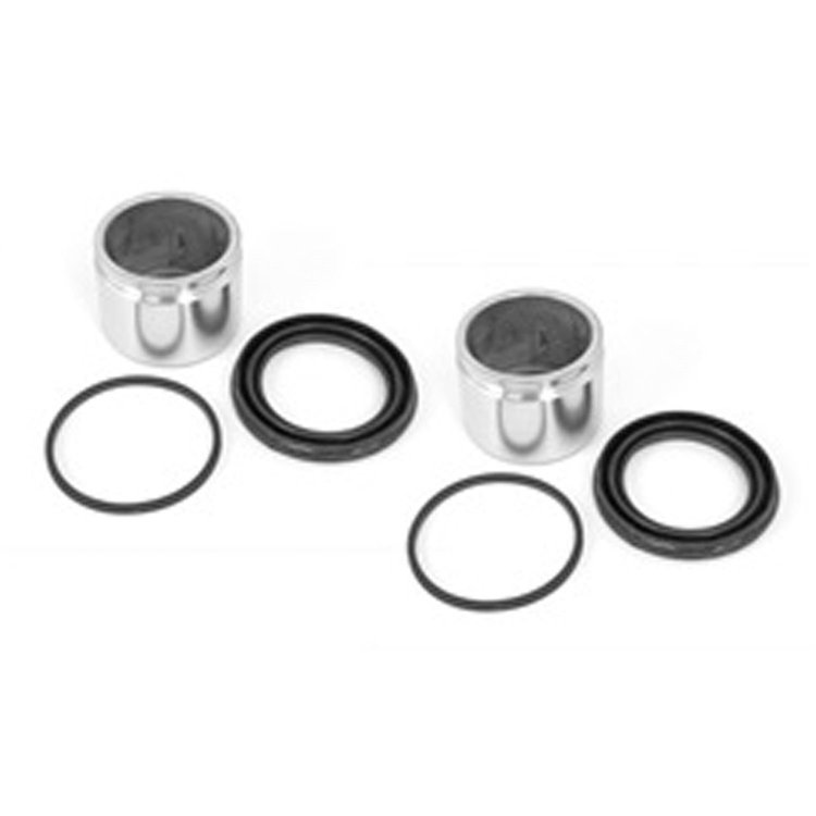 This front brake caliper repair kit from Omix-ADA fits 99-02 Jeep Grand Cherokees with Akebono-style