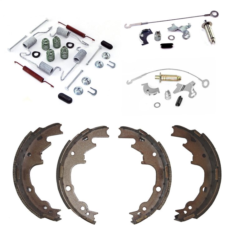 Brake Shoe Service Kit Rear 00-06 Wrangler TJ