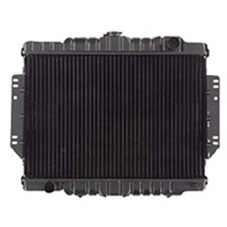 This center fill cap 2 row radiator from Omix-ADA fits 4.2L/5.0L Engine with MT or AT 81-83 CJ5 81-86 CJ7 81-86 CJ8.