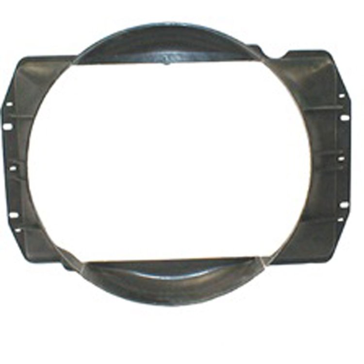 This original-style radiator fan shroud from Omix-ADA has a 21 inch diameter opening for the 6 blade