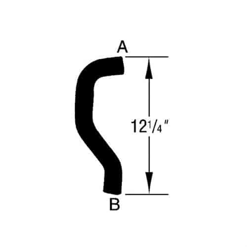INLET HOSE CHRYSLER NS 2.4L 96-00 TOWN and COUNTRY CARAVAN GRAND CARAVAN VOYAGER GRAND VOYAGER