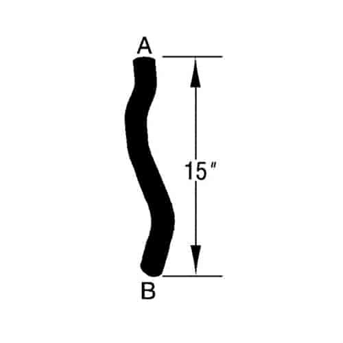 INLET HOSE CHRYSLER NS 3.0L 96-00 TOWN and COUNTRY CARAVAN GRAND CARAVAN VOYAGER GRAND VOYAGER
