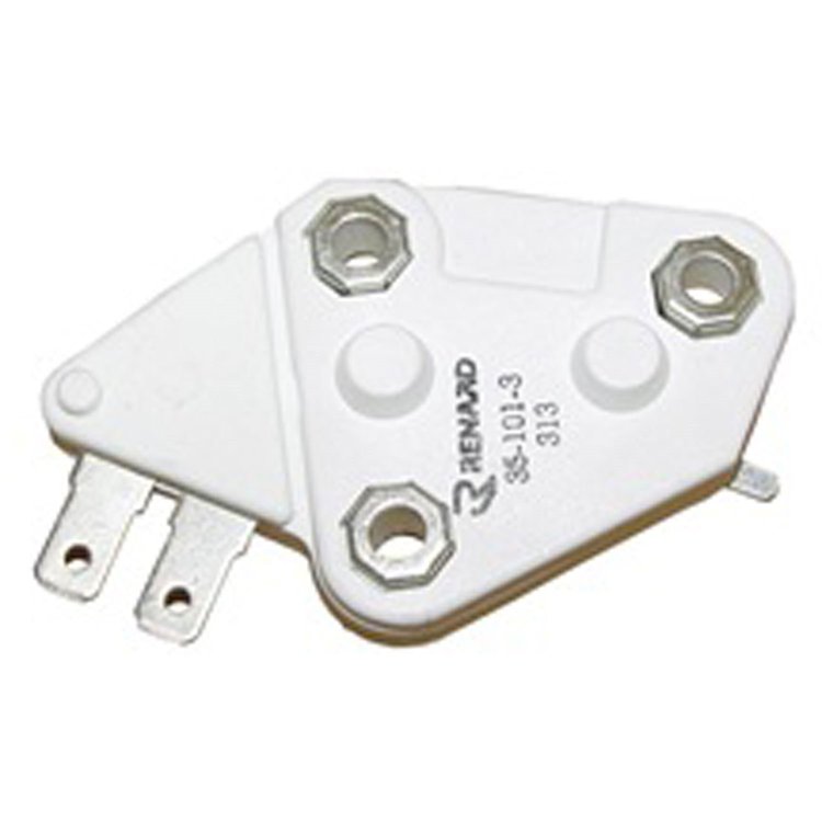 Voltage Regulator Located in Alternator 1976-1983 CJ5 1976-1986 CJ7 1981-1986 CJ8 1976-1990 Cherokee / Grand Wagoneer