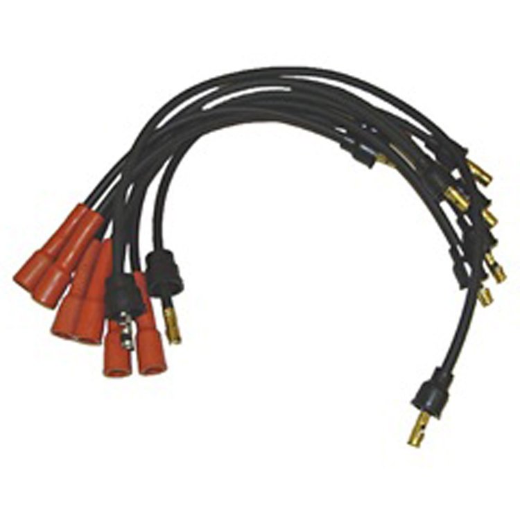 Ignition Wire Set For 4.2L 1978-1983 CJ5 1978-1986 CJ7 1981-1986 CJ8 1987-1990 Wrangler 1978-1990 Cherokee / Grand Wagoneer SJ
