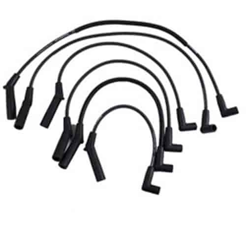 IGNITION WIRE SET AS NS BODY 3.3 93-99 CHRYSLER TOWN/COUNTRY 93-00 CARAVAN 97-00 PLYMOUTH VOYAGER; 3
