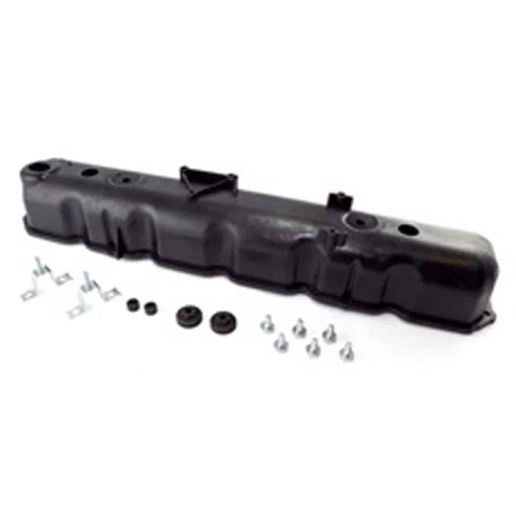 Plastic valve cover kit with cork gasket rocker arm bridges and hardware. For 81-83 Jeep CJ5 81-86 C