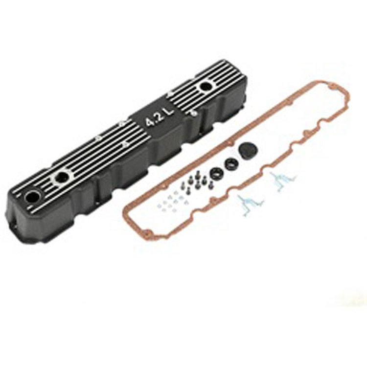 Black Aluminum Valve Cover Kit