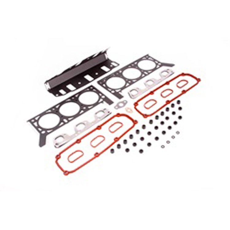 This upper engine gasket set from Omix-ADA fits 07-11 Jeep Wrangler with a 3.8L engine.